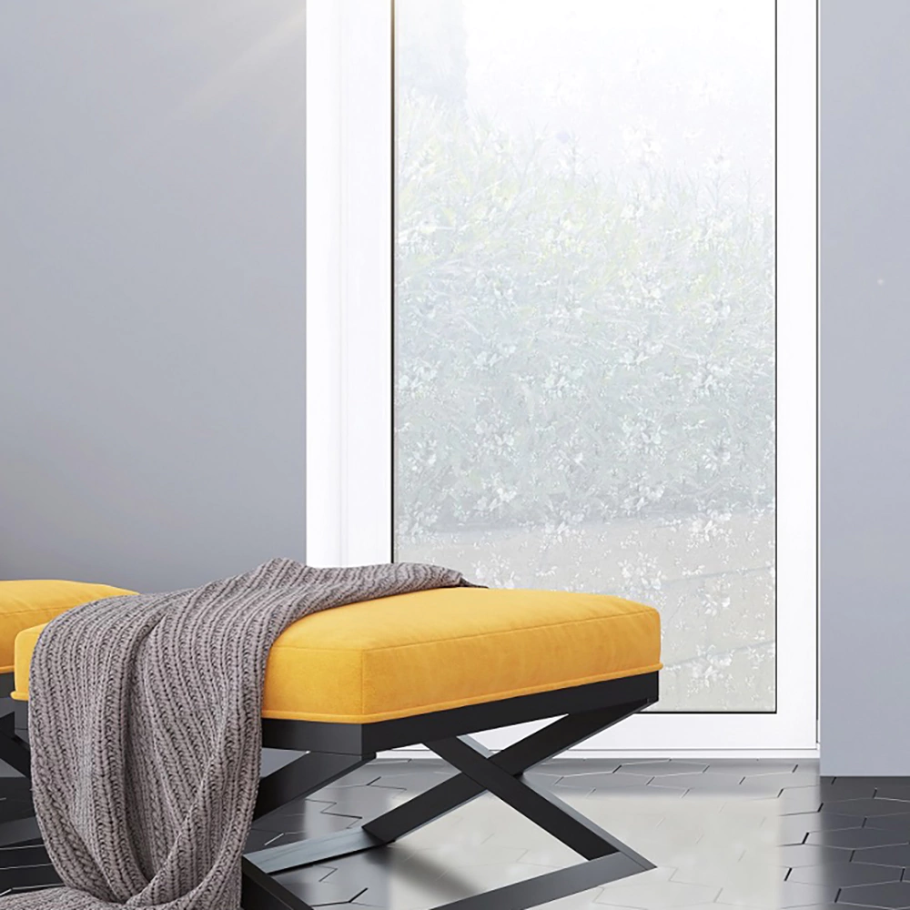 Пленка самоклеящаяся 0,45х2 м цветы витражная