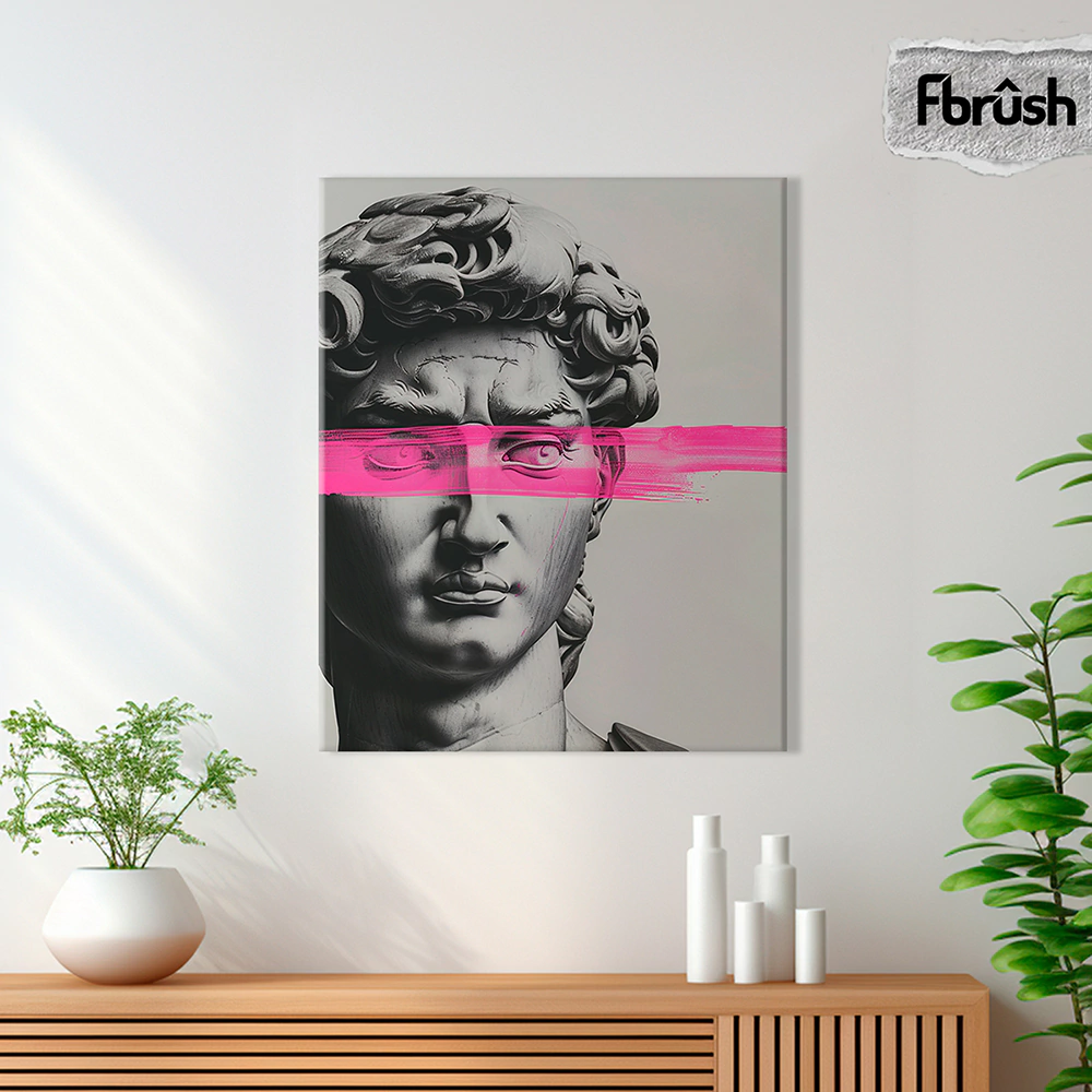 Канвас Пурпурный акцент 40х50 см