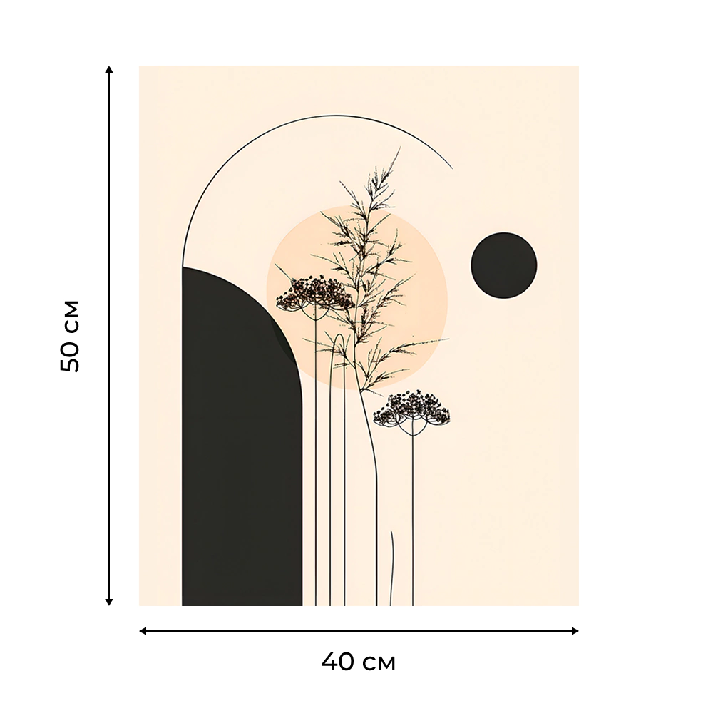 Канвас Линии Судьбы 40х50 см
