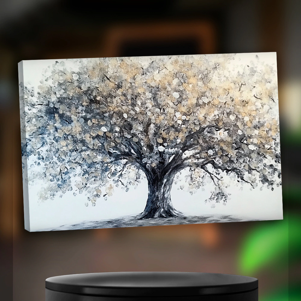 Канвас Золотой след 110х70 см