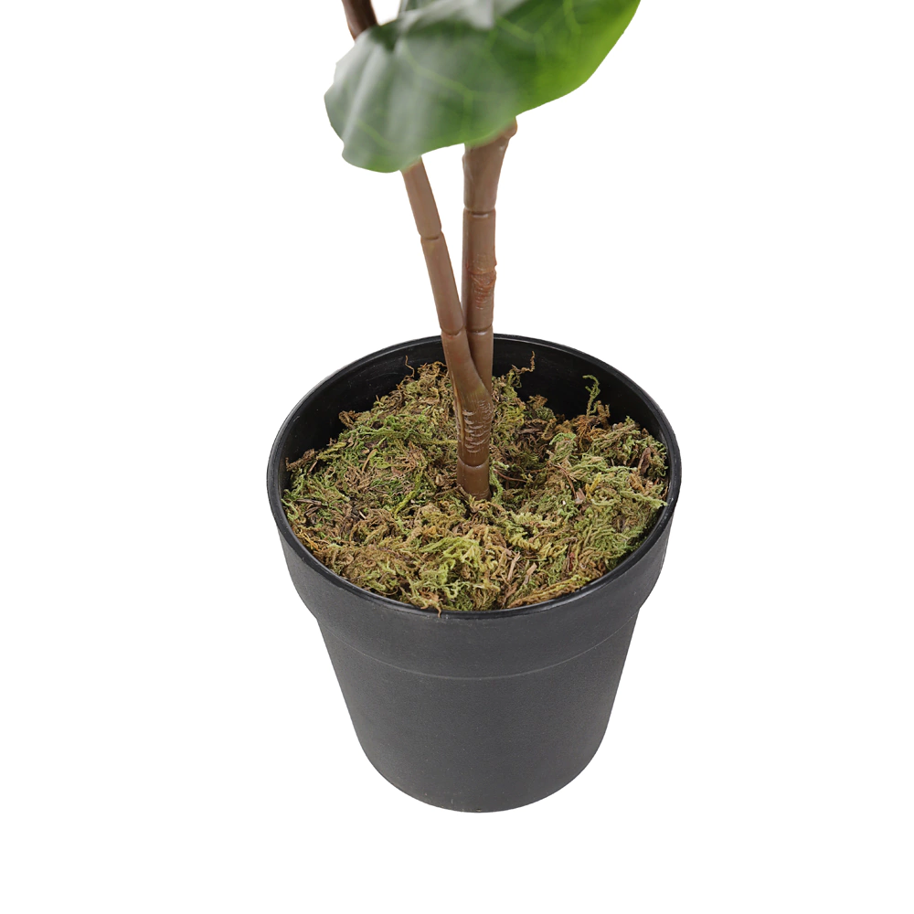 Растение искусственное NEODECO Фикус в горшке высота 90 см