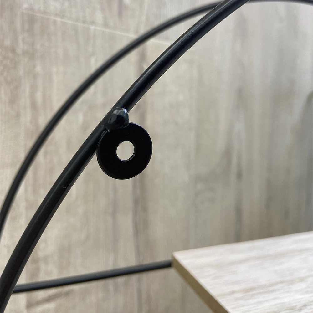 Полочка с фоторамками металлическая 39х46х10 см