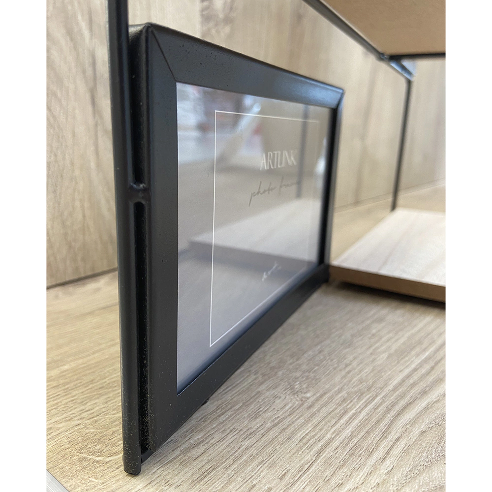 Полочка с фоторамками металлическая 39х46х10 см