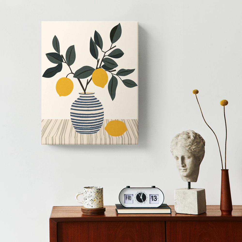 Канвас Лимоны 40х50 см