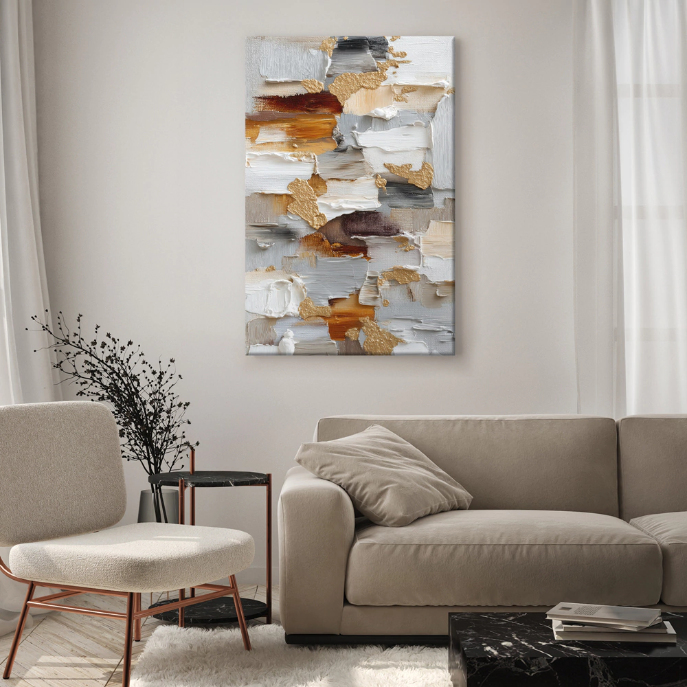 Канвас Фактура мазков 60х90 см