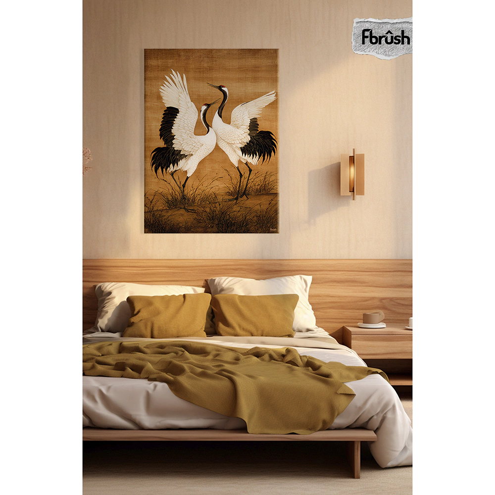 Канвас Журавли 60х90 см