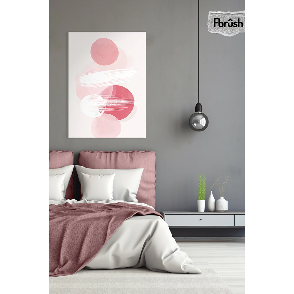 Канвас Розовая энергия 60х90 см