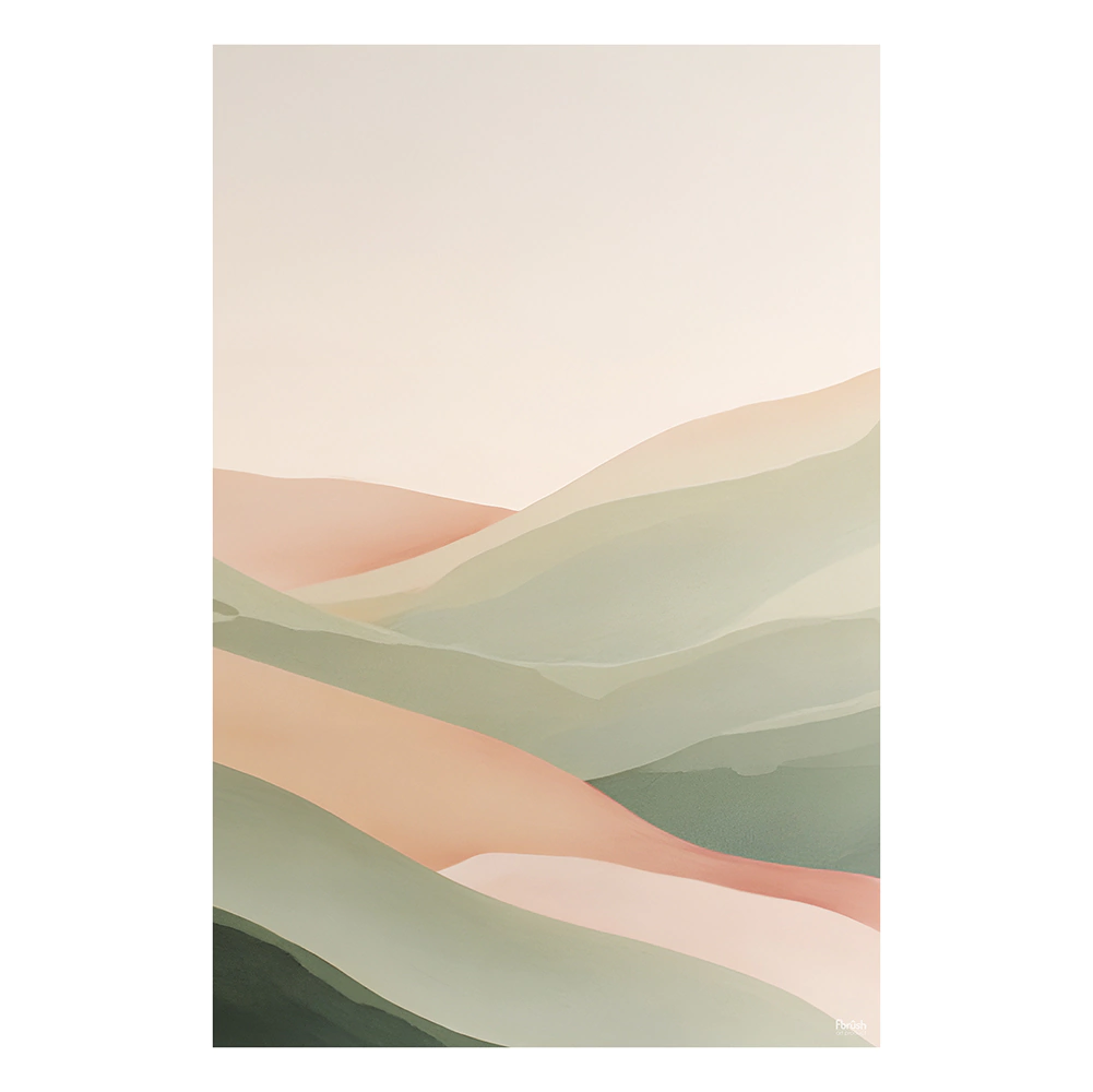 Канвас Долина очертаний 60х90 см