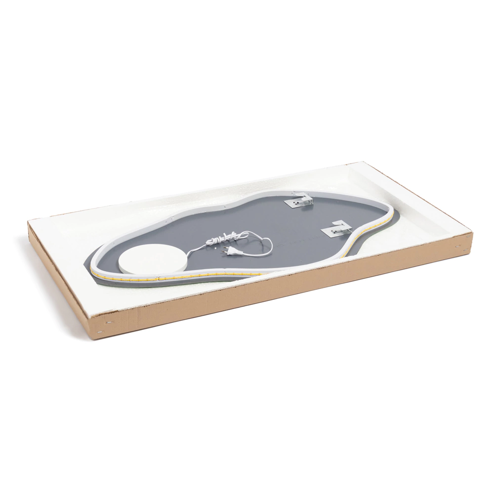 Зеркало настенное Абстракция 60х110 см с подсветкой