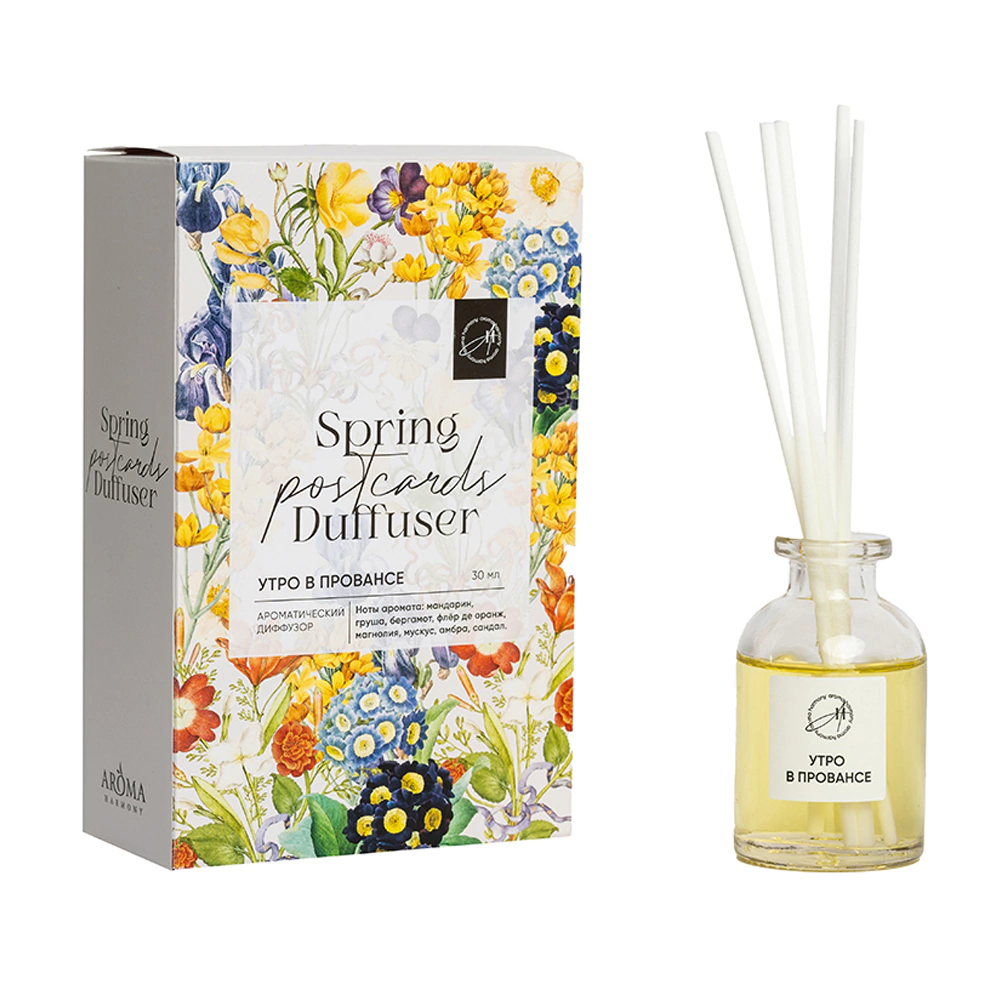 Аромадиффузор-открытка Aroma Harmony Утро в Провансе 30 мл