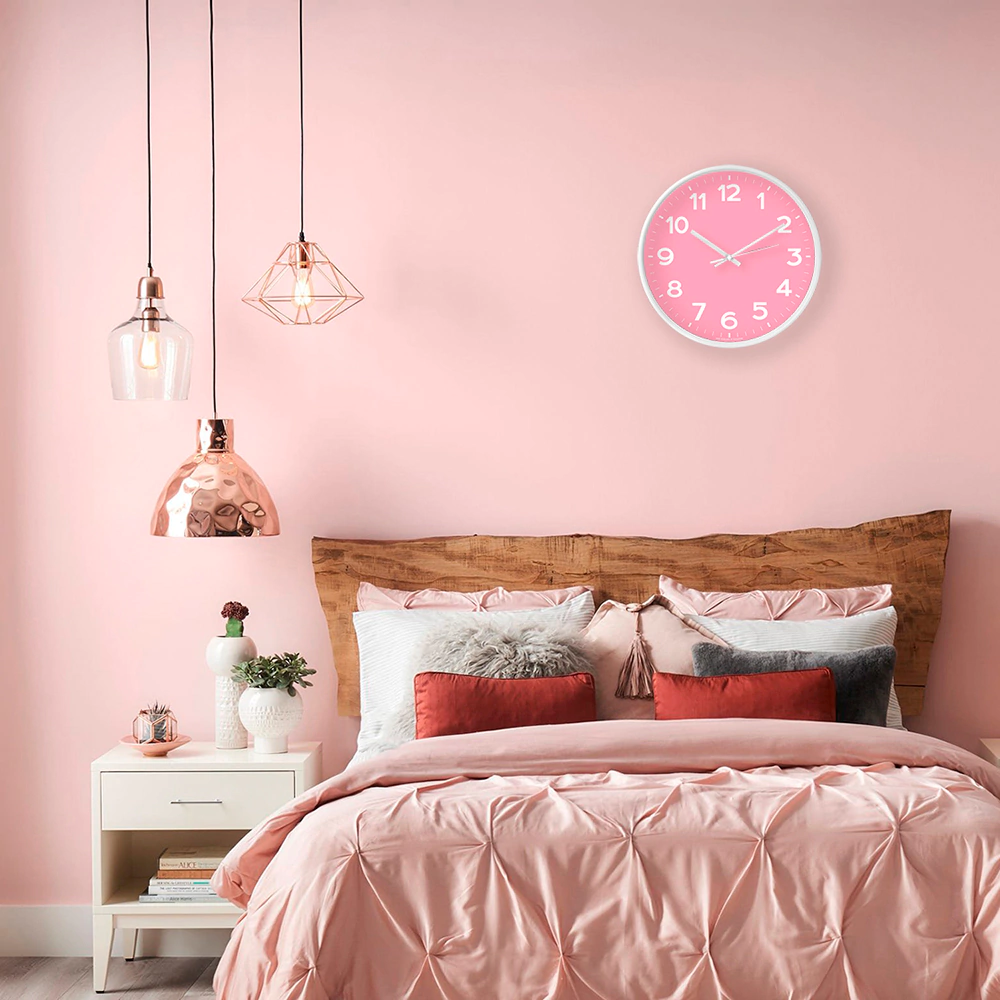 Часы настенные круглые Пион d30 см