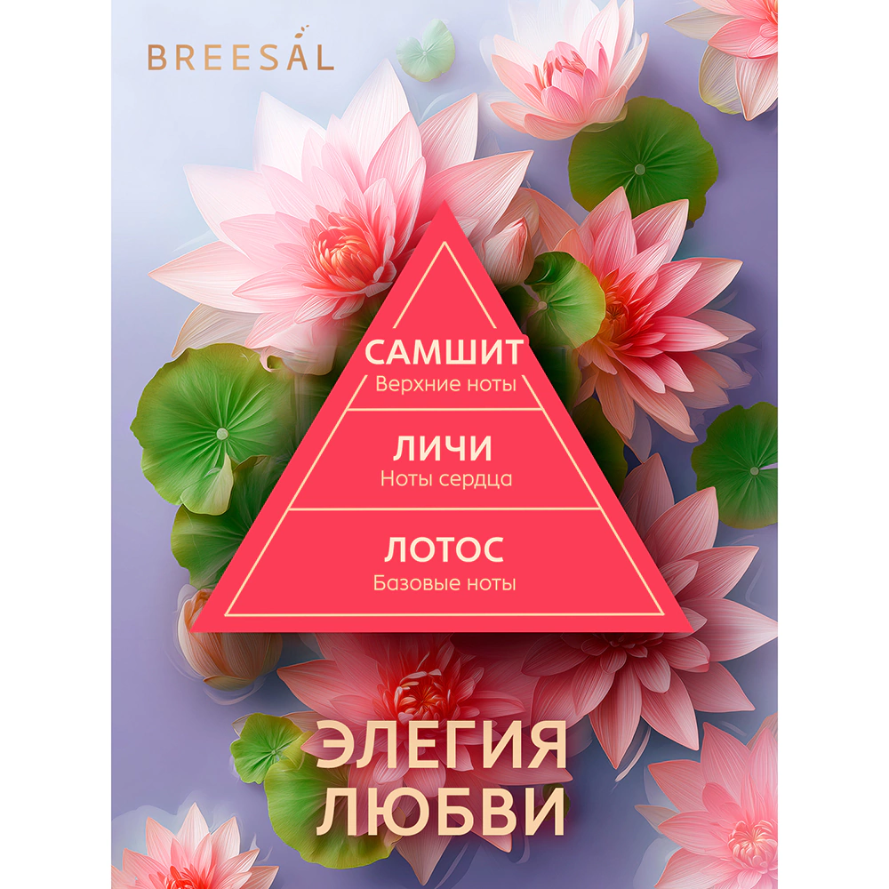 Аромадиффузор Breesal Fleur Элегия любви 60 мл