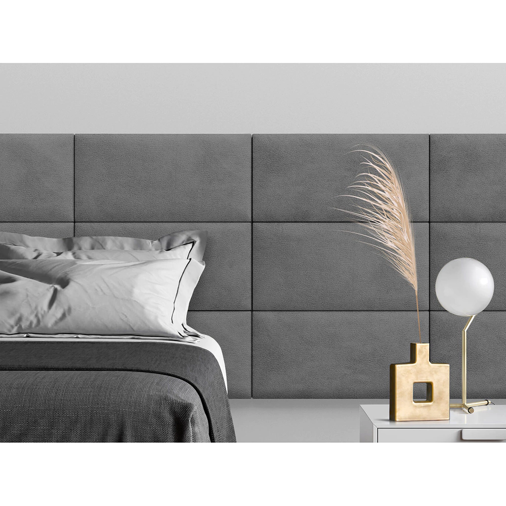 Панель мягкая Tartilla BG123060-1 Velour серая 30х60 см