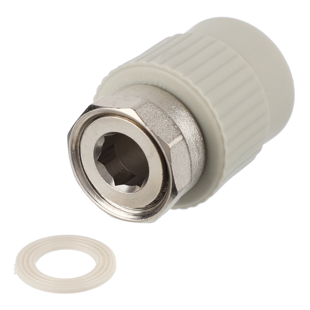 Муфта для труб ППР с накидной гайкой d25x3/4" РВ FV-Plast