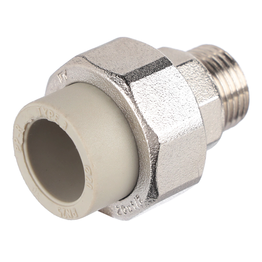 Муфта для труб ППР разборная d20x1/2" РH