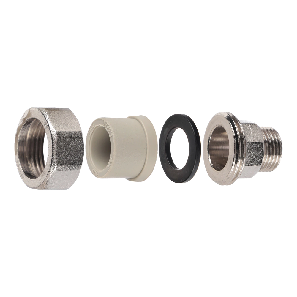 Муфта для труб ППР разборная d20x1/2" РH