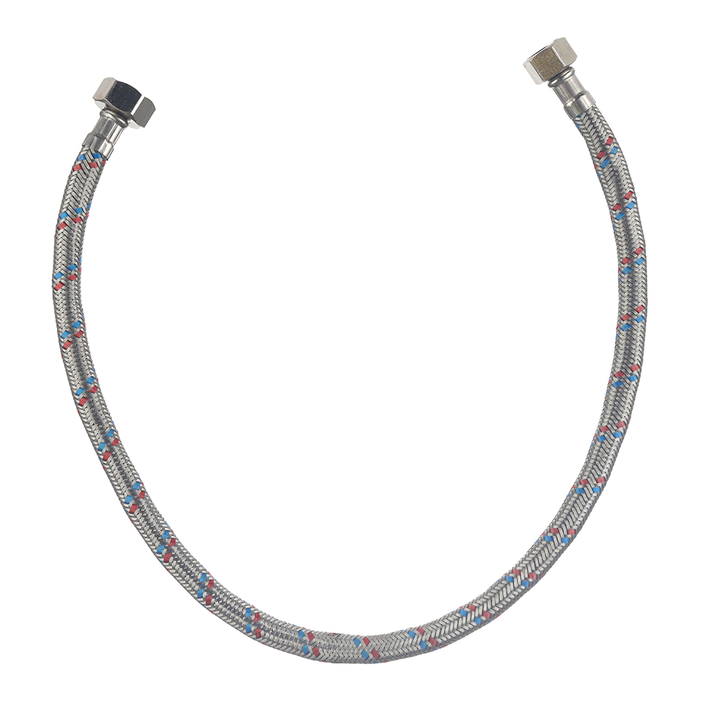 Подводка для воды 1/2"х3/8" РВ-РВ 60 см