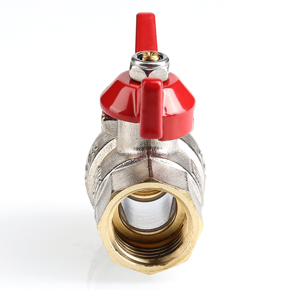 Кран шаровый VALTEC 1/2" РВ-РВ бабочка