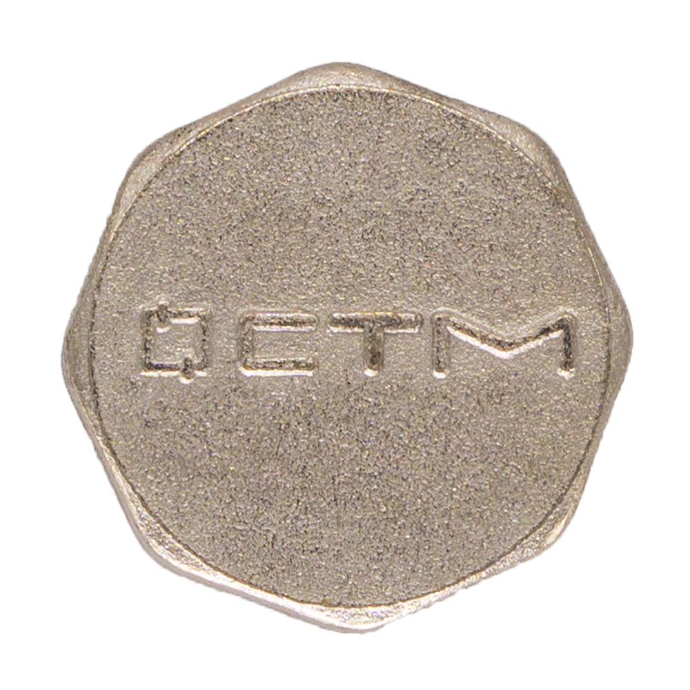 Заглушка СТМ 1" ВР латунь никелированная