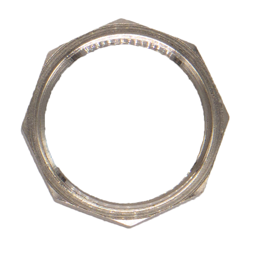 Контргайка СТМ 3/4" РВ латунь никелированная