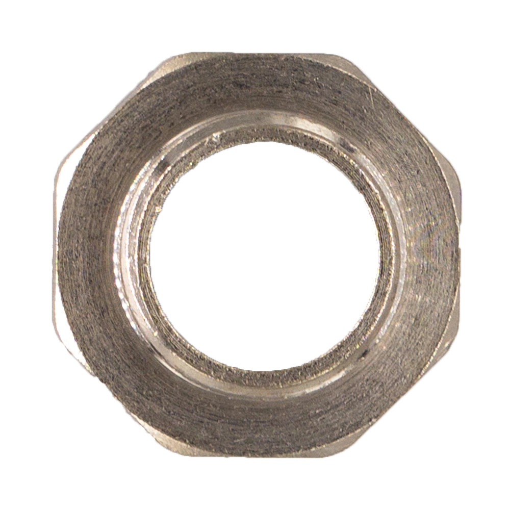 Переходник СТМ 1"х1/2" ВР-НР латунь никелированная