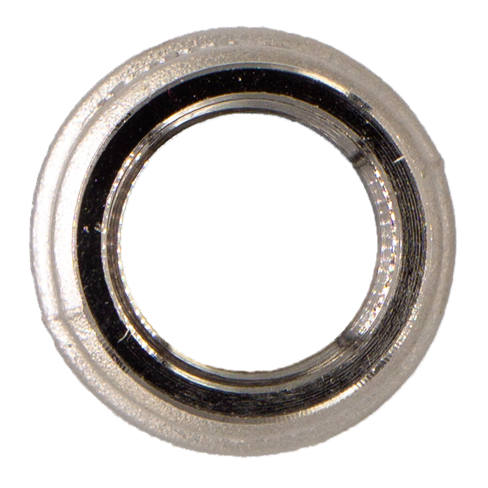 Муфта переходная СТМ 1 1/2"х1 1/4" ВР-ВР латунь никелированная