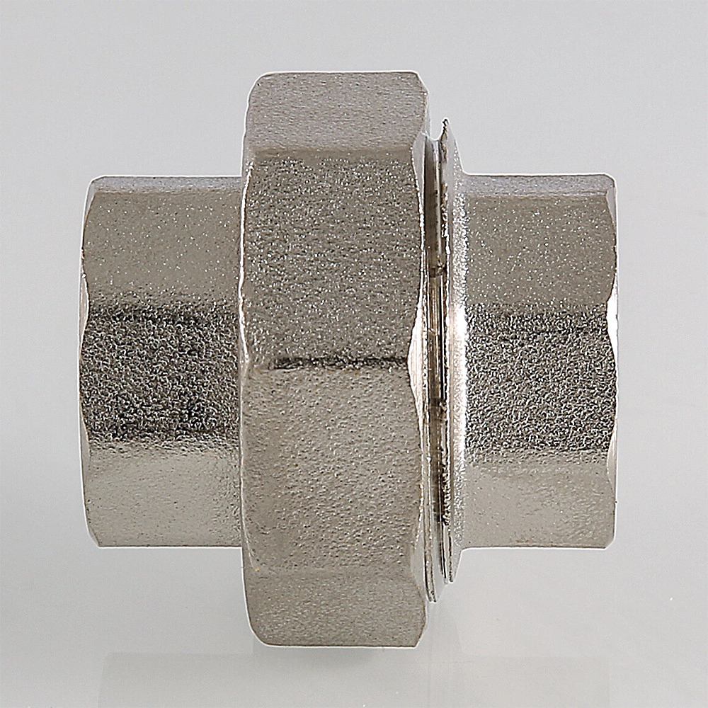 Сгон американка VALTEC 1" ВР-ВР латунь никелированная