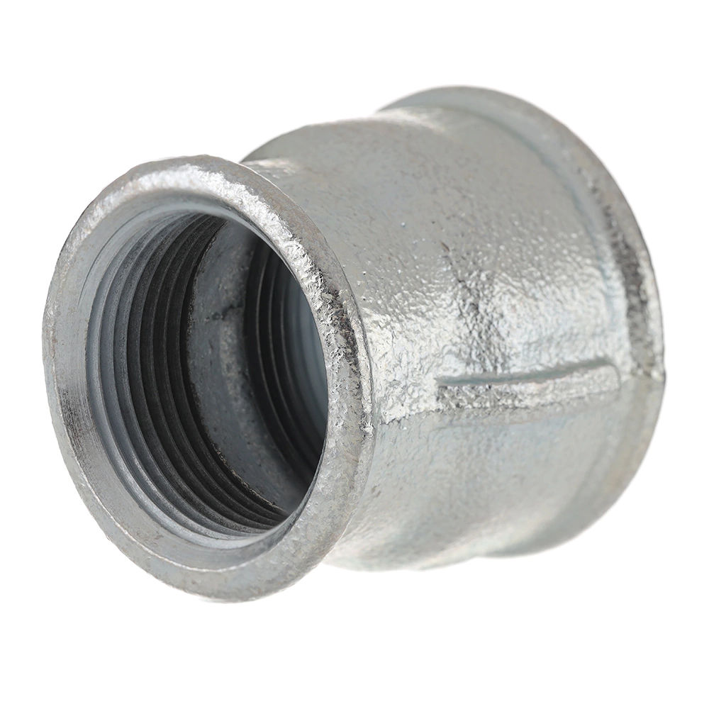 Муфта для труб редукционная Gebo 1 1/2"x1 1/4" оцинкованная