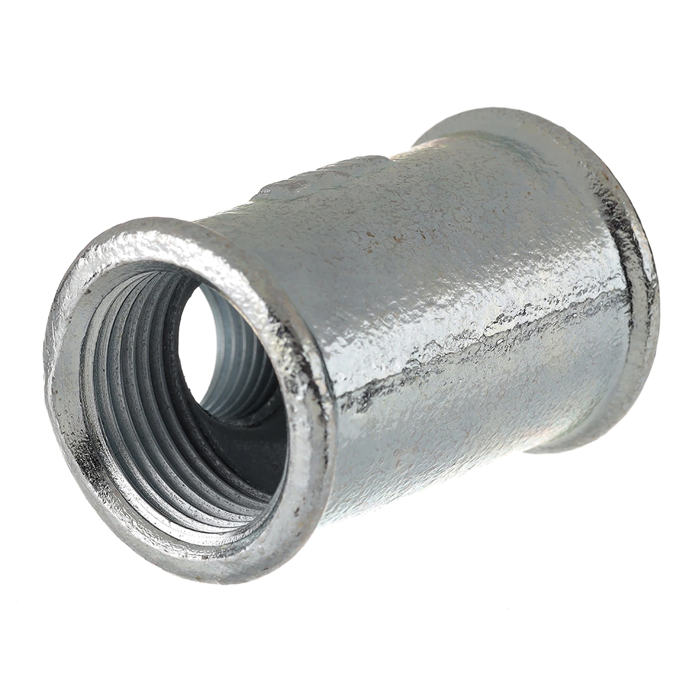 Тройник для труб редукционный Gebo 1"x1/2" оцинкованный