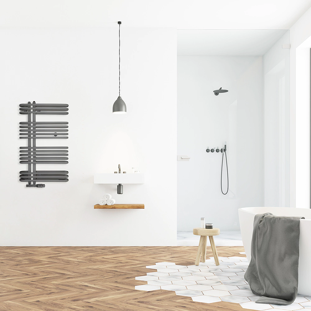 Полотенцесушитель водяной Астро 500х800 мм графит