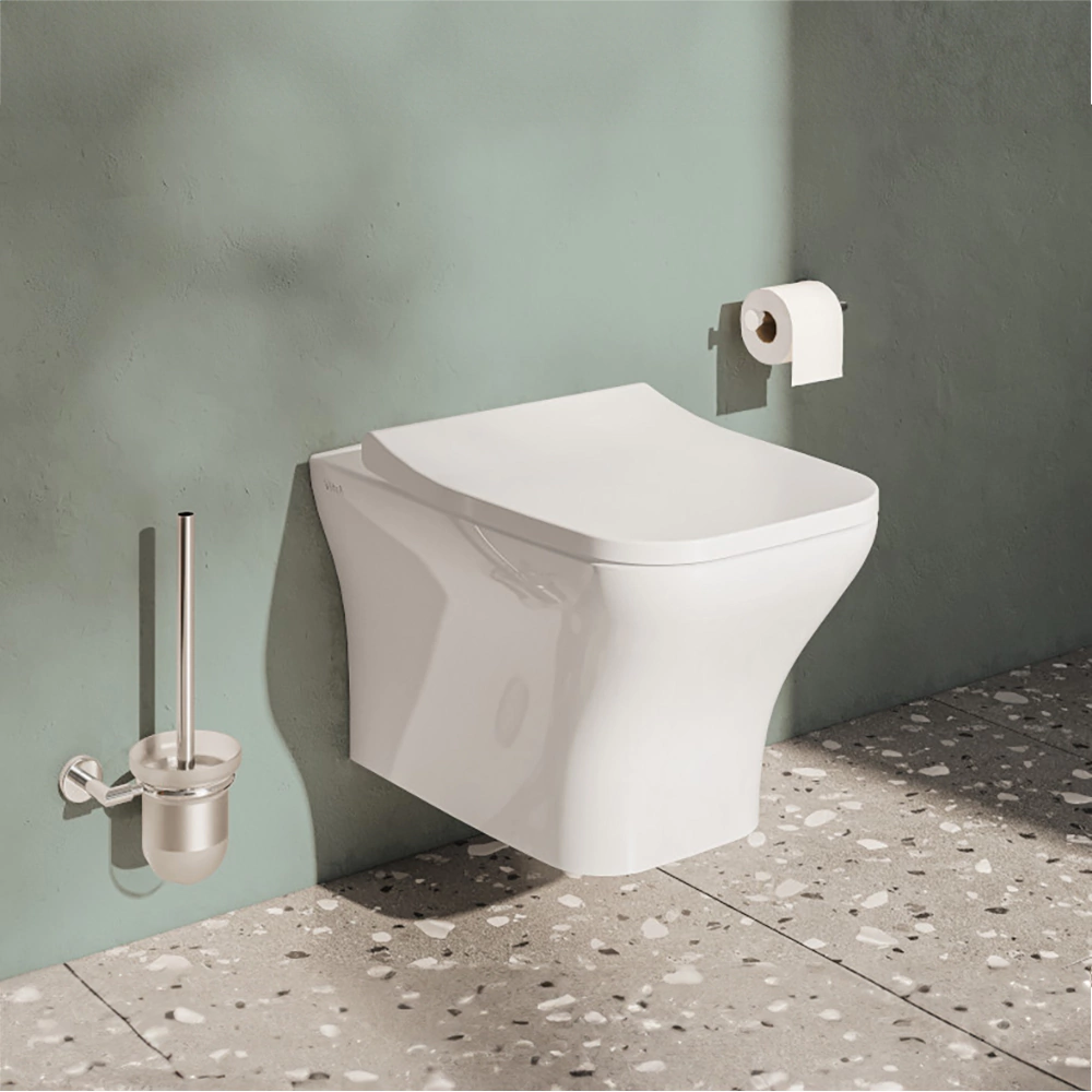 Унитаз подвесной Vitra Zentrum Square безободковый без сиденья