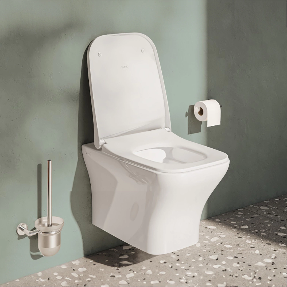 Унитаз подвесной Vitra Zentrum Square безободковый без сиденья