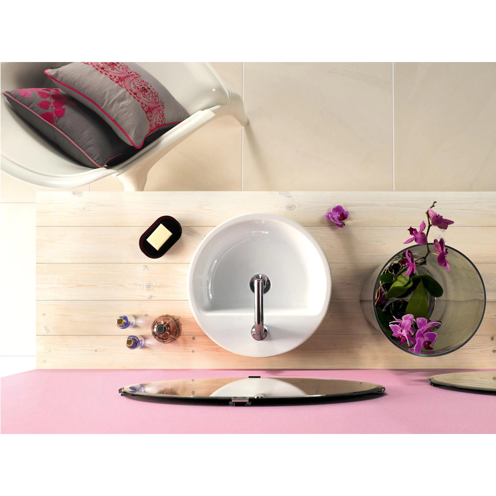 Раковина Cersanit Caspia для установки на столешницу 44 см