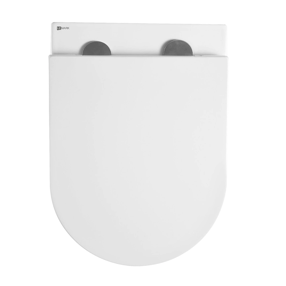 Унитаз подвесной LEMARK Glazer безободковый с сиденьем с микролифтом