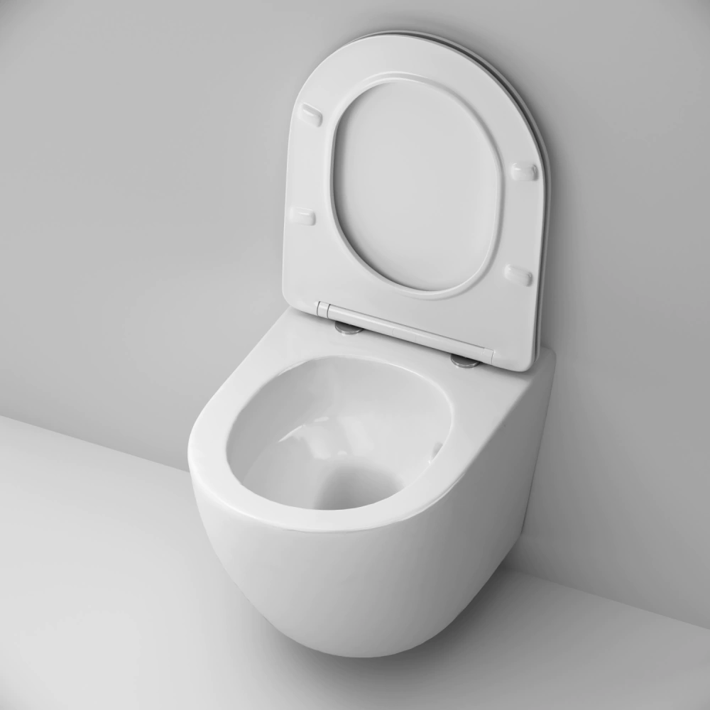 Унитаз подвесной AM.PM Like AquaSpin безободковый с сиденьем с микролифтом