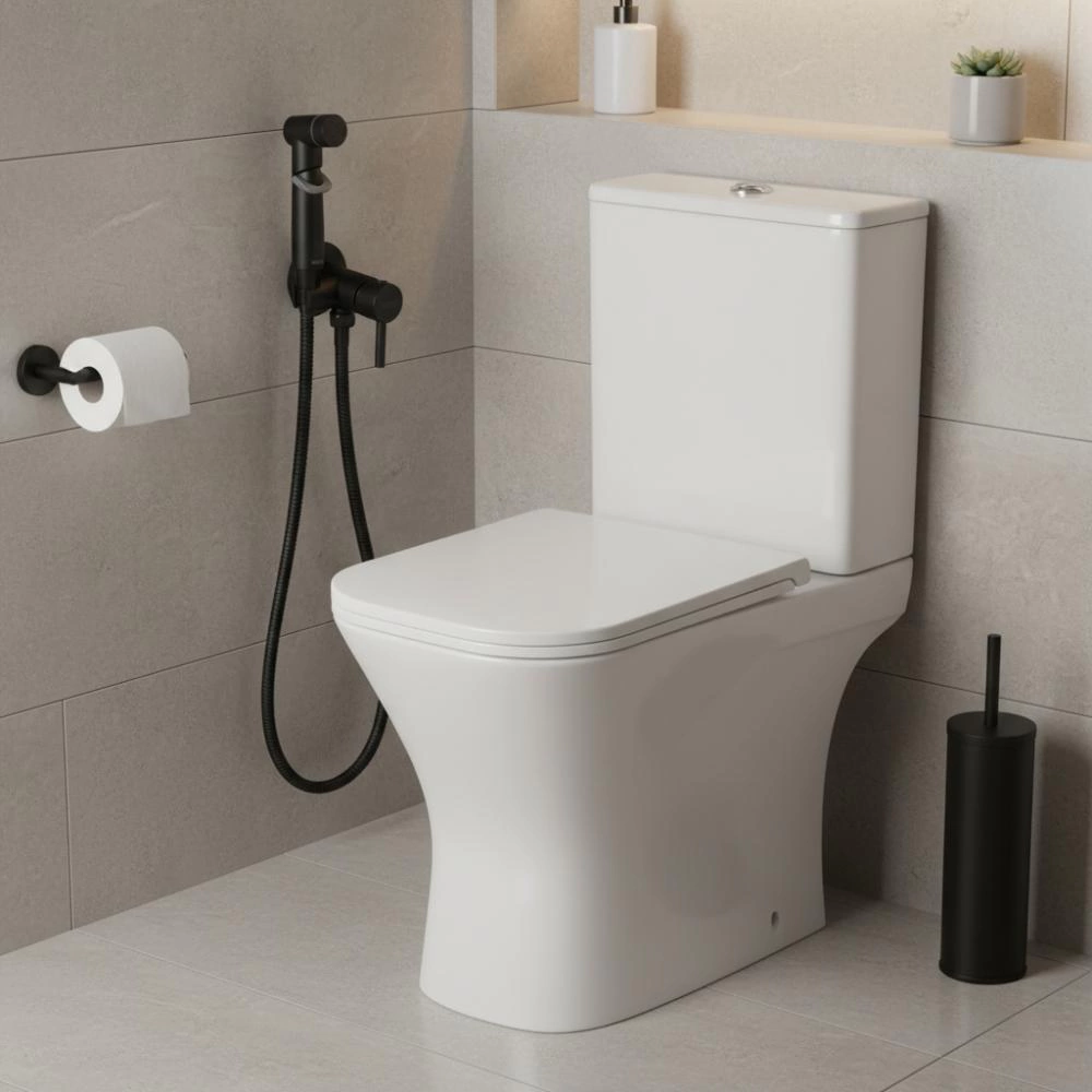 Унитаз-компакт FLUMEN Arno безободковый с сиденьем с микролифтом