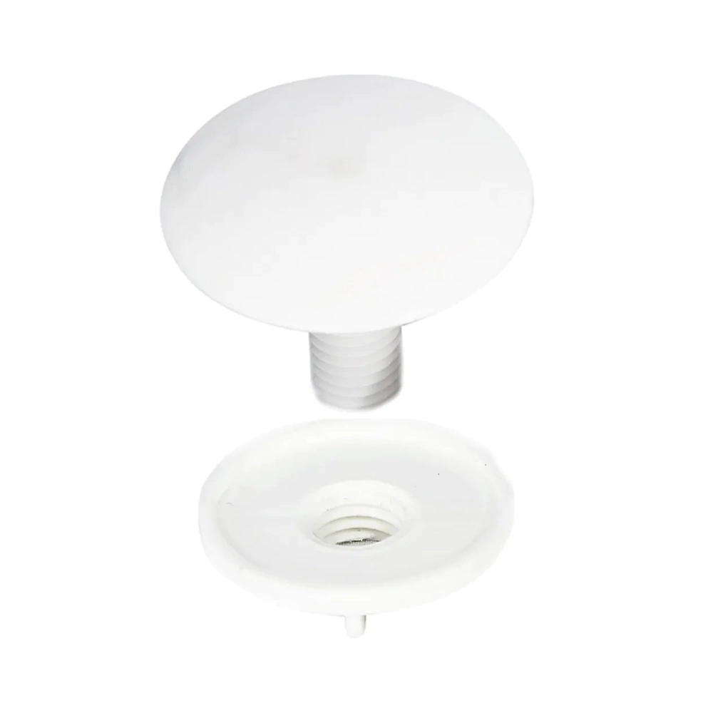 Заглушка для раковины белая