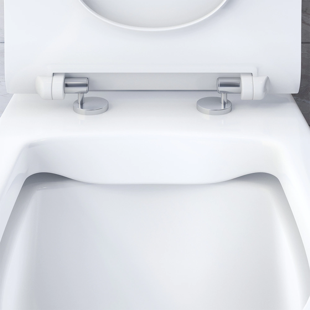 Унитаз-компакт Damixa Sirius безободковый с сиденьем