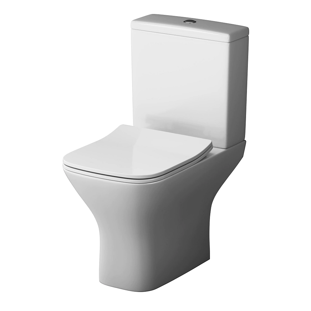 Унитаз-компакт AM.PM Gem безободковый с сиденьем