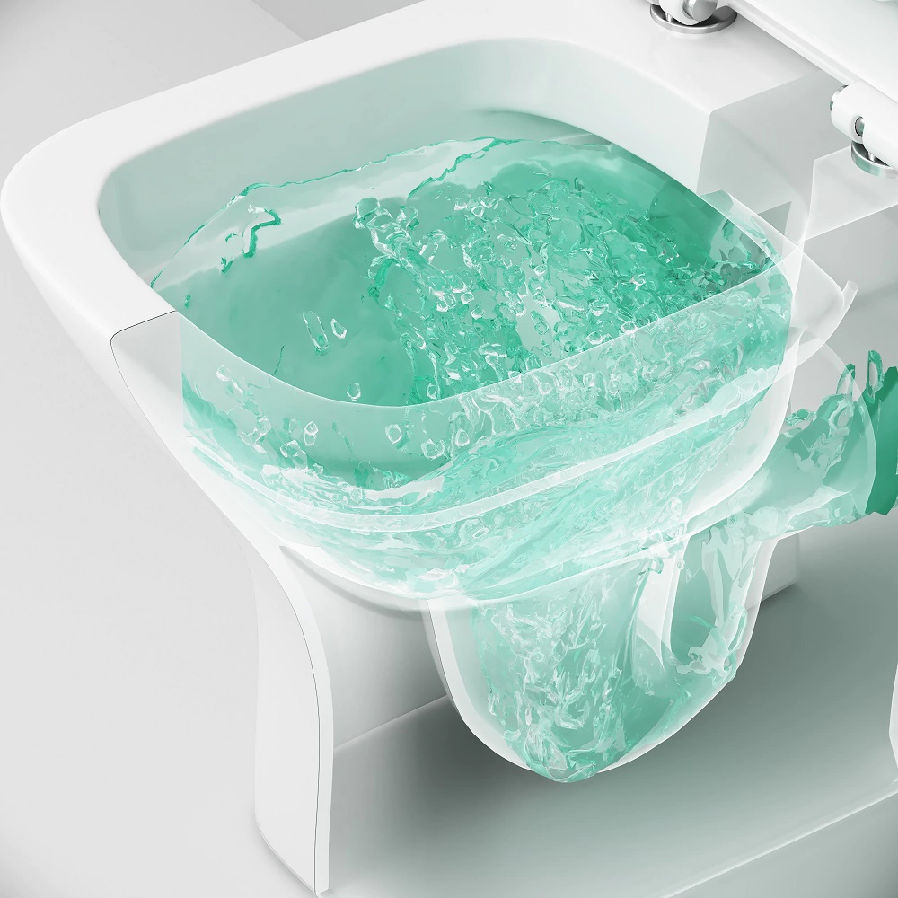 Унитаз-компакт AM.PM Gem безободковый с сиденьем