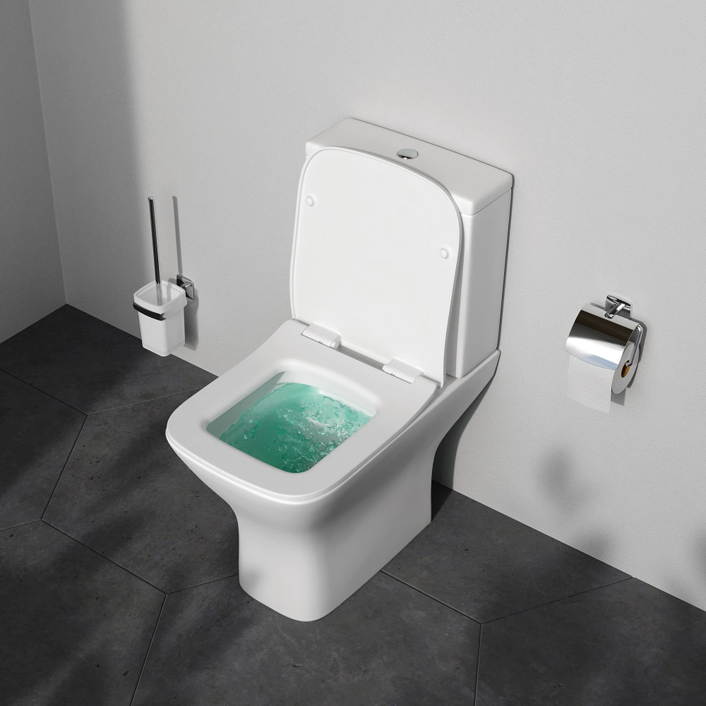 Унитаз-компакт AM.PM Gem безободковый с сиденьем