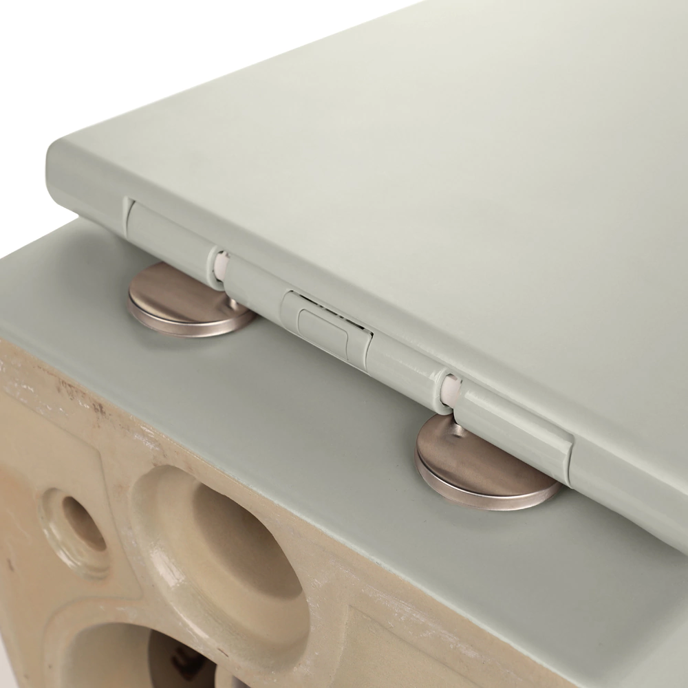 Унитаз подвесной FLUMEN DESIGN Ardennes Taupe безободковый с сиденьем с микролифтом бежевый