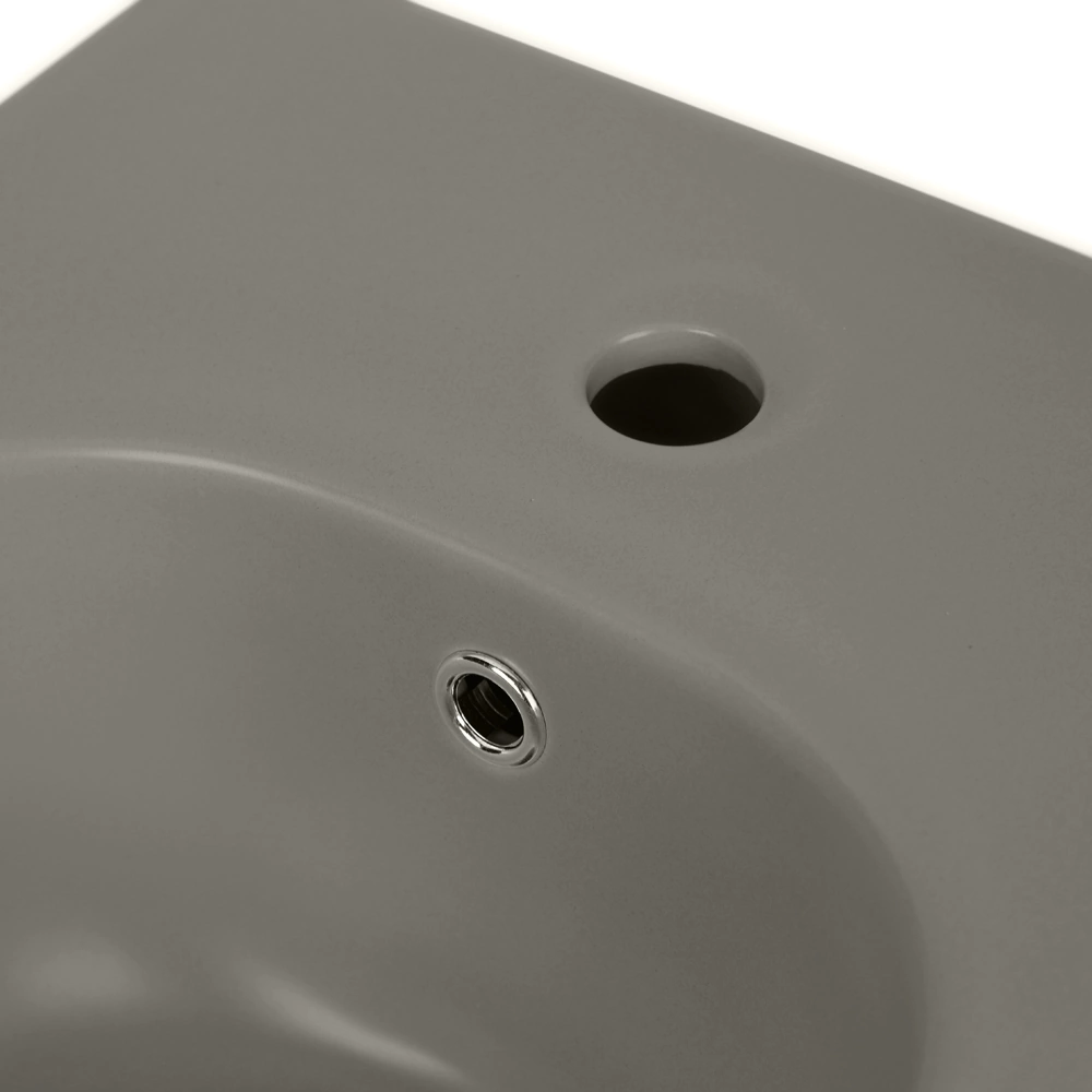 Биде FLUMEN DESIGN Ardennes Cement Grey подвесное серое