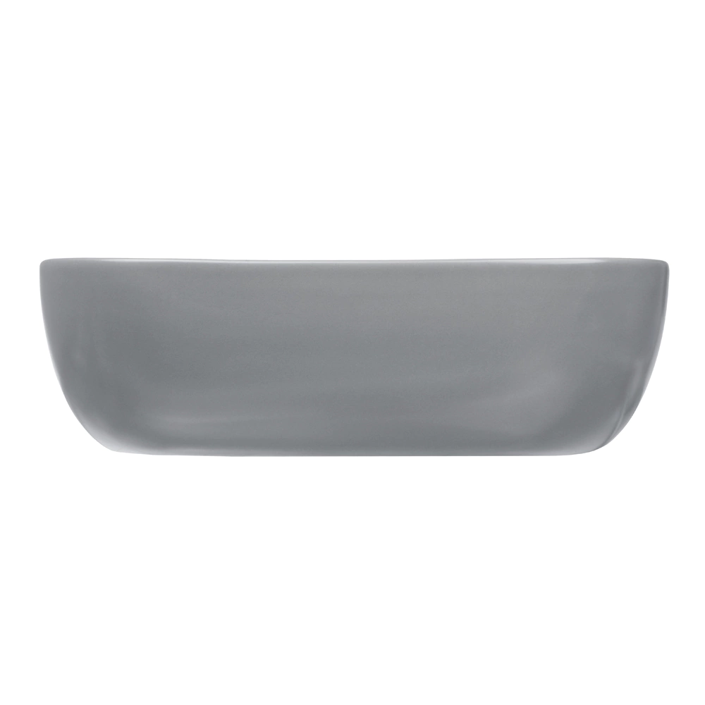Раковина на столешницу FLUMEN DESIGN Malta Cement Grey серая