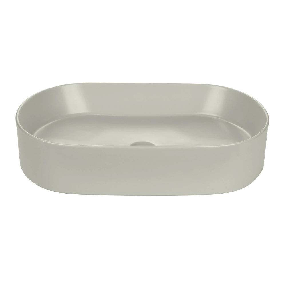 Раковина на столешницу FLUMEN DESIGN Elbe Taupe бежевая