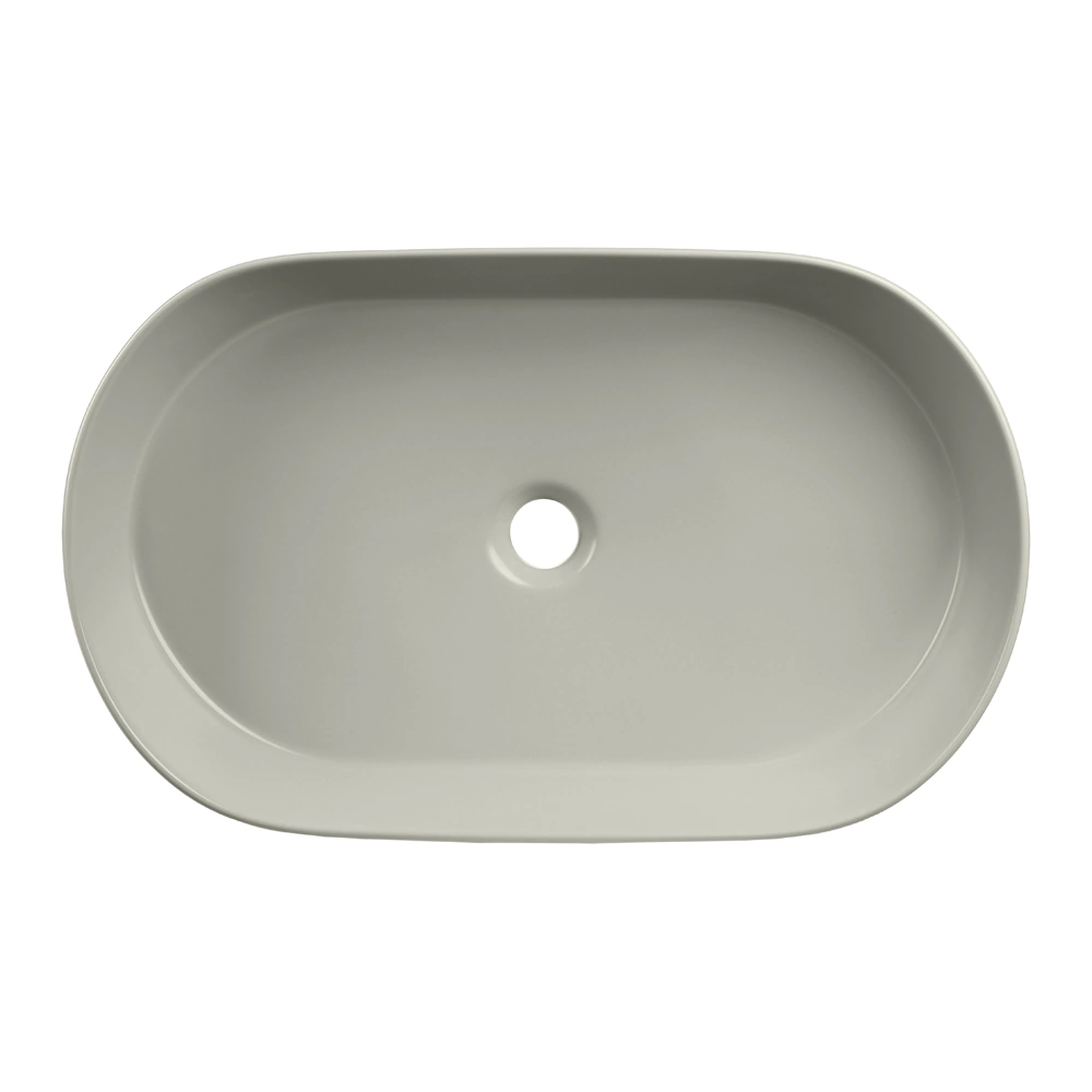 Раковина на столешницу FLUMEN DESIGN Elbe Taupe бежевая