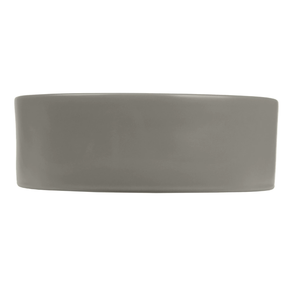 Раковина на столешницу FLUMEN DESIGN Elbe Cement Grey серая