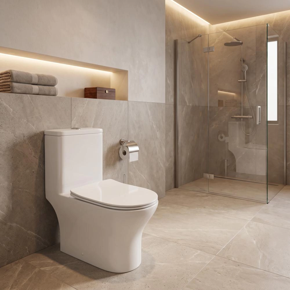 Унитаз-компакт FLUMEN DESIGN Rigi с сиденьем с микролифтом