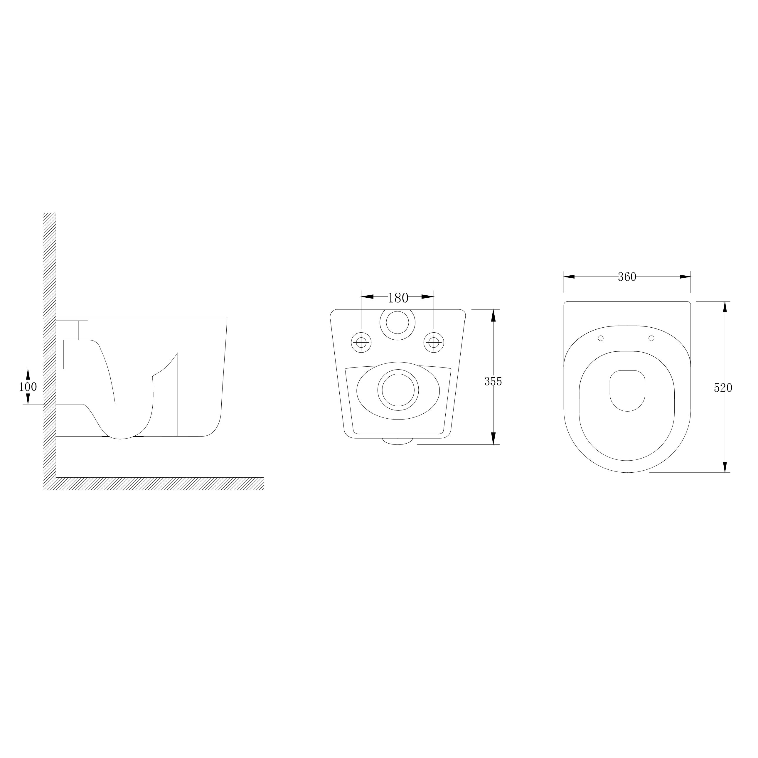 Унитаз подвесной FLUMEN Gredos безободковый с сиденьем с микролифтом