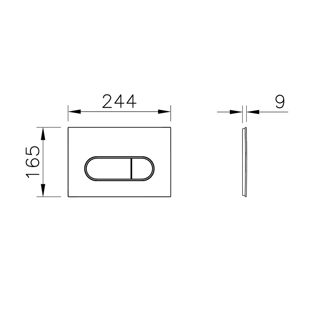 Инсталляция Vitra L-Box S50 с унитазом, сиденьем, кнопкой белый